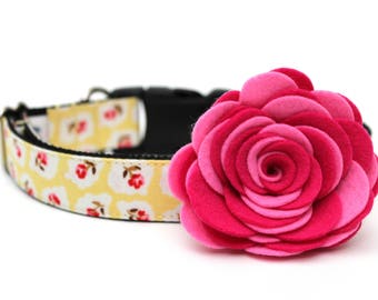 Dog Collar Flower Add-on Felt Flower