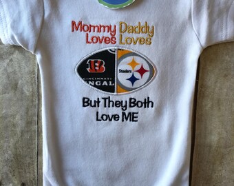 House Divided Football Shirt or Bodysuit • your choice of teams