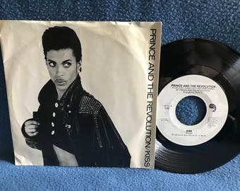 Vintage, PRINCE and the Revolution - "Kiss / Love Or Money", 7" 45 RPM Vinyl Single, Original Press, Parade, Under The Cherry Moon, Funk