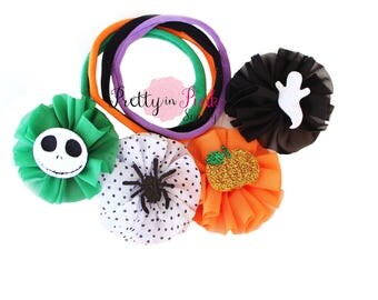 Halloween D.I.Y Headband Kit #438 - Nylon Baby Headbands - Baby Shower Games - Baby Shower Station