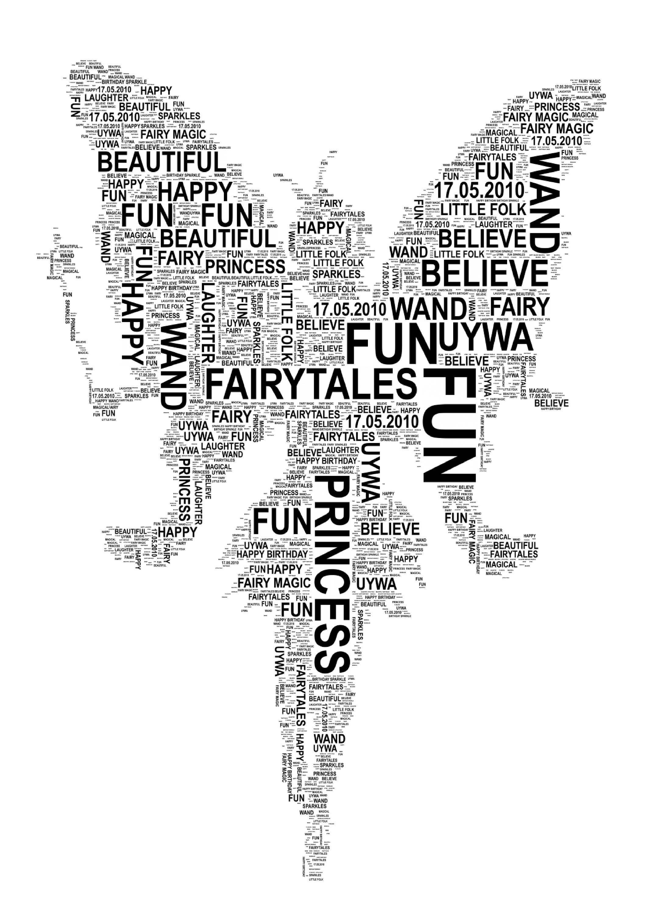 Fairy- Personalised Print
