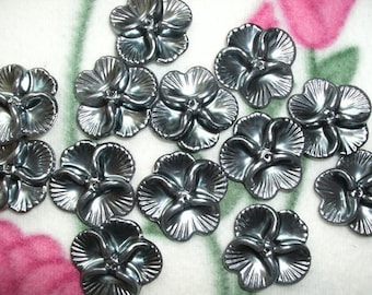 5 beads, flower, 2,7 x2, 7cm (243)