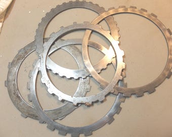 Metal rings/cogs/gears-altered art, steampunk, assemblage