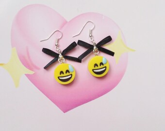 Poop Emoji Earrings Perler Beads Hama Beads Fuse Beads