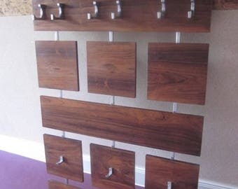 Huge rosewood wardrobe 60s 70s mid-century modernist design