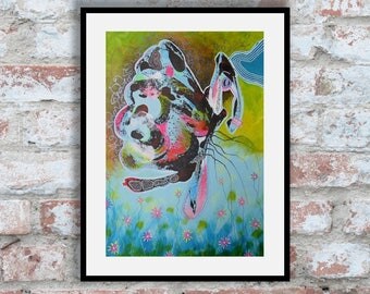 Butterfly Wall Art Painting Entomology Insects Zoology Colorful Butterflies Wings Blue Green Art Picture Insects And Bugs Wall Decor