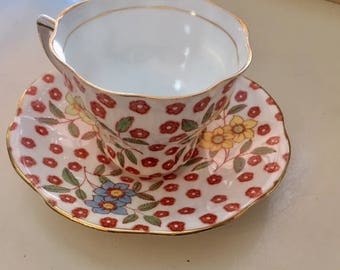 Sweet Rosina Teacup and Saucer
