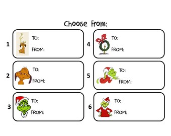 The grinch stickers | Etsy