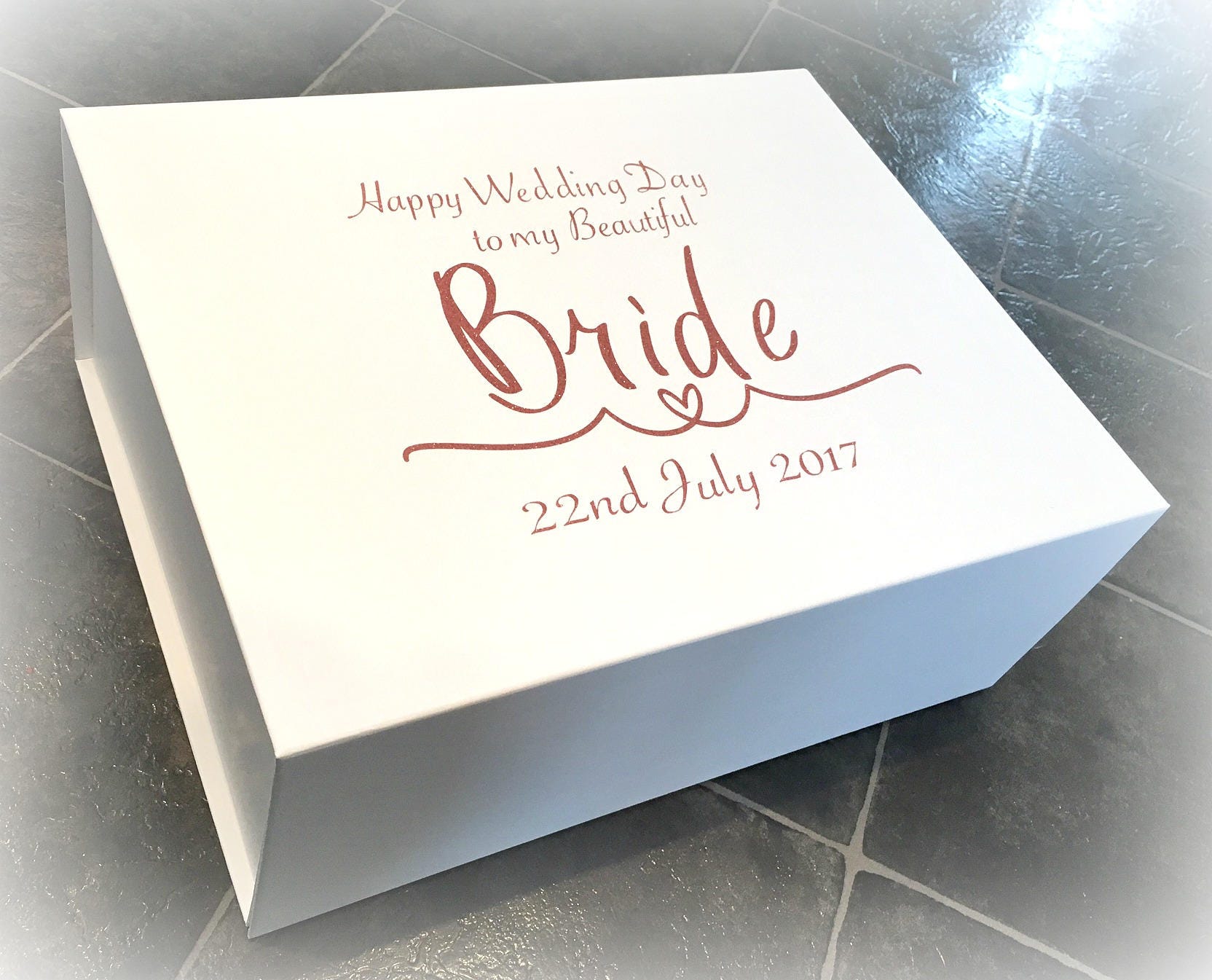 Luxury Extra Large Bride Gift Box Wedding Morning Bride Box