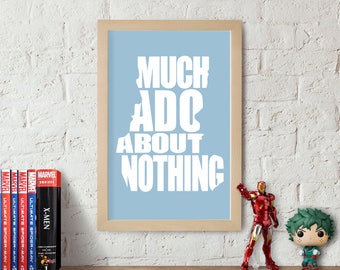 Much Ado About Nothing Joss Whedon Inspired Poster