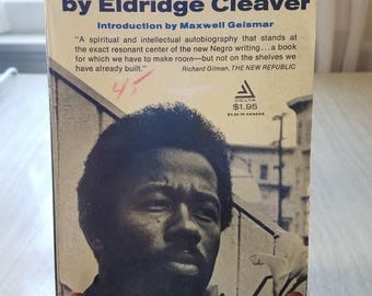 Vintage Book "Soul on Ice" Eldridge Cleaver Autobiography1968