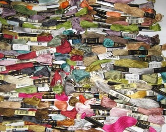 100 Skeins DMC Embroidery Floss Assorted Colors DMC Cross Stitch Floss One Hundred Skeins Cross Stitch Floss Assortment