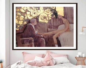 Modern Watercolor, Abstract Painting, Original Painting, Modern Wall Art, Contemporary Art, Modern Art, Wall Art Painting, Unusual Wall Art