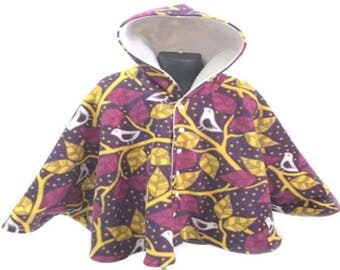 Car Seat Poncho - Infant Car Seat Poncho - Baby Poncho - Toddler Poncho - Fleece Poncho - Hooded Fleece Poncho - Car Poncho - Girls Poncho