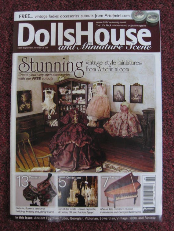 Dolls House and Miniature Scene Magazine Issue 231