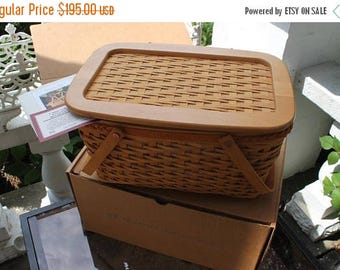 SALE Longaberger Special Edition Founder's Market Basket Combo with Lid in Original Boxes!