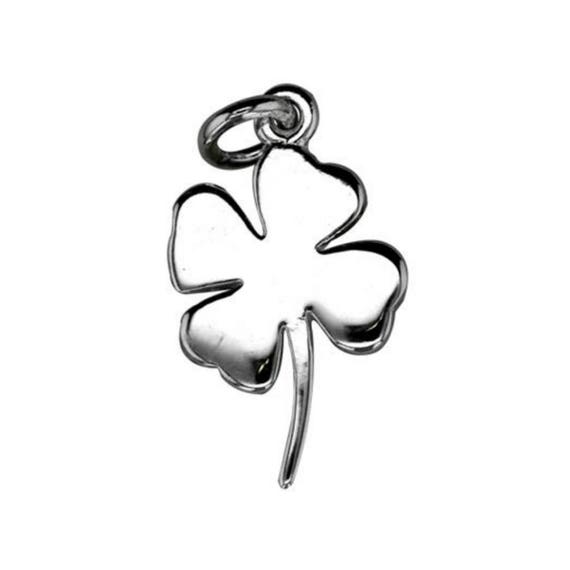 Sterling Silver Shamrock Charm Bulk 925 Sterling Charm 4