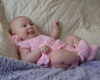 Baby Girl Sleeper Set (3 months)