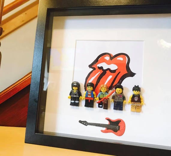 Rolling Stones Gift Lego® Gift Frame.