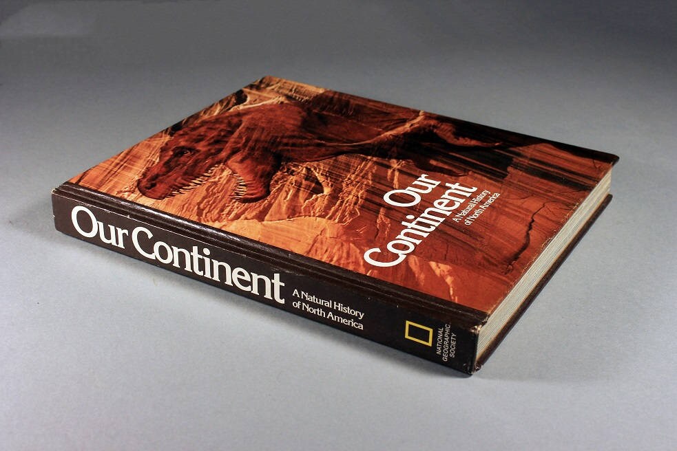 1976 National Geographic Book, Our Continent, Natural History Book
