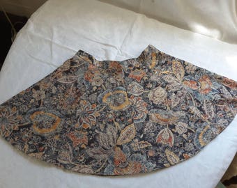 Chelsea Girl for River Island Tapestry Circle Mini Skirt