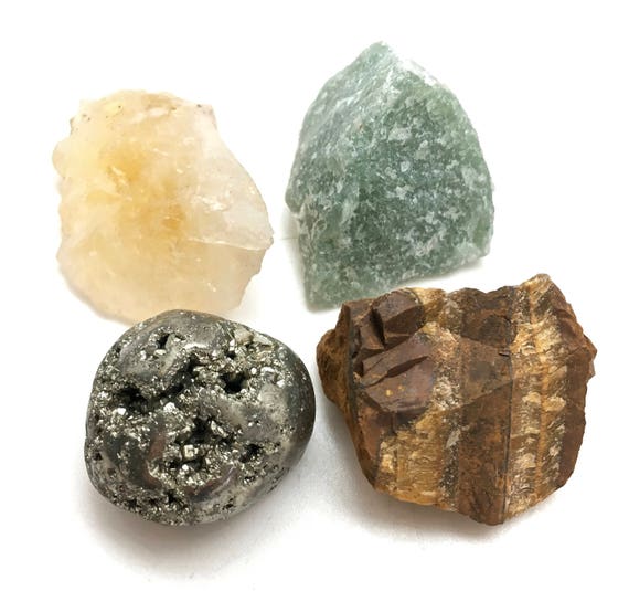 Raw Good Luck Stone Set Healing Crystals and Stones