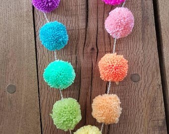 Isabel Pompom Necklace