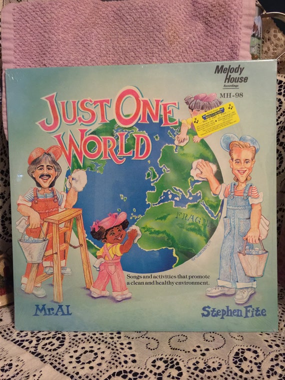 Mr Al's Just One World Vinyl LP Teaches Kids to Promote a