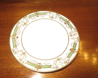 VINTAGE HAND PAINTED Plate