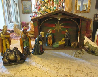 Vintage nativity | Etsy