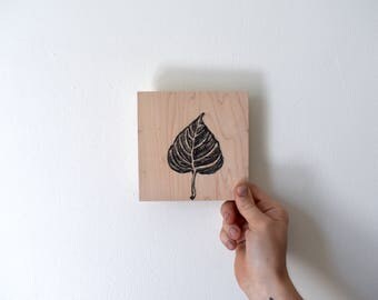 Cottonwood Leaf #4