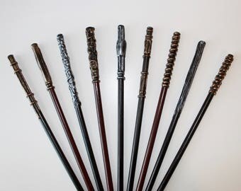 Handmade Wands, Harry Potter, Wands, Wizard Wands, Magic Wand, Costume Wands, Wooden Wand, Party Favors, Party Pack of Wands