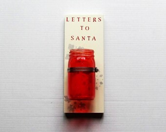 Santa Wall Sign, Letters to Santa, Santa Wall Hanger, Christmas Decor, Christmas Decoration, Santa Decoration, Santa Decor, Winter Decor