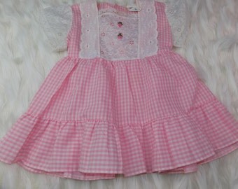 Vintage Toddler Dress Size 4T ILGWU Vintage Dress