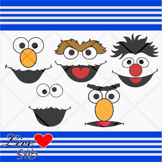 Sesame street svg files