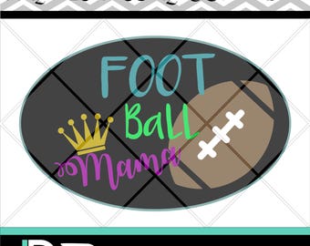 Football Mama svg, Design Studio, Saying svg, Quote svg, Files for cricut, Cricut Files svg, Clipart svg, Digital Dowload