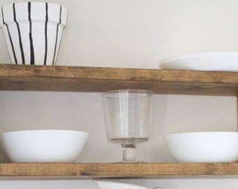 Floating Box Shelf shadow box shelf | etsy Floating Box Shelf shadow box shelf | etsy