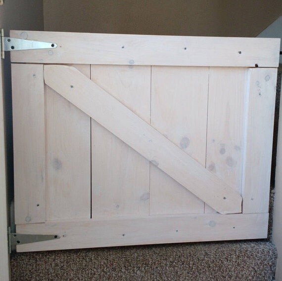 Barn door gate pet gate half door
