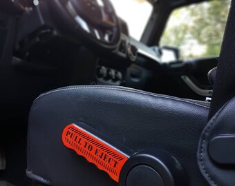 Jeep Wrangler "Pull To Eject" Sticker