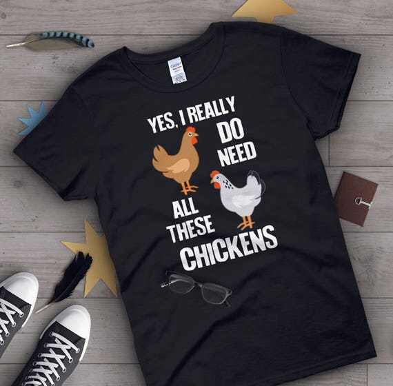 Funny Chicken Shirt Women Men Chicken Lover Gift Cute Bird