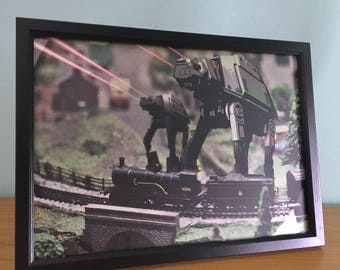 Star Wars Miniature Village Attack Print (A4)