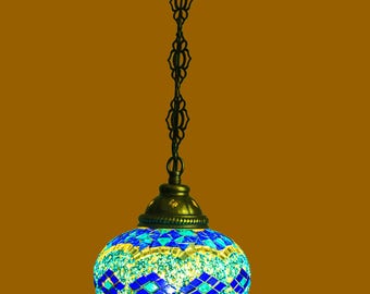 Mosaic Turkish lamps,pendant lamps,mason jar chandelier,unique light fixture,kitchen hanging lamp,hanging lampshades,agate nightlight