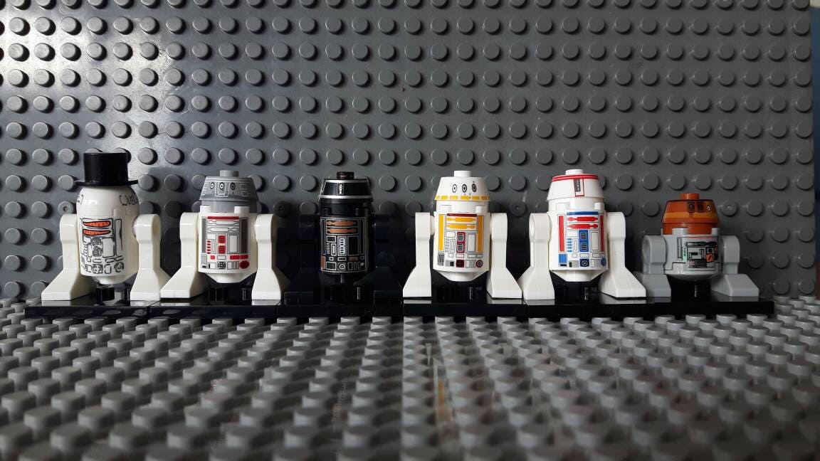 custom lego astromech droids