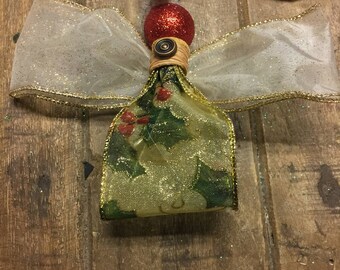 Ribbon Angel, Christmas Ribbon Angel, Christmas Decoration, Christmas Ornament
