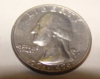 Vintage Bicentennial Washinton Quarter