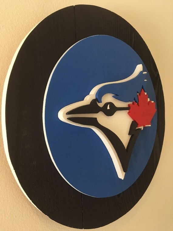 3D Custom Toronto Blue Jays Wooden Sign