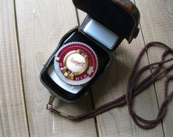 Photographer gift Soviet vintage light meter Made in USSR Old camera light meter Exposure meter Camera meter Russian light meter 1960s