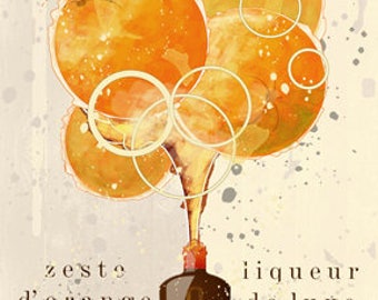 Orange- La liqueur Fantaisie