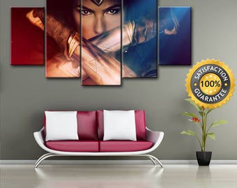 Wonder Woman Wall Art wonder woman print wonder woman poster wall art home decor Wonder Woman Wall Art wonder woman print wonder woman poster wall art home decor