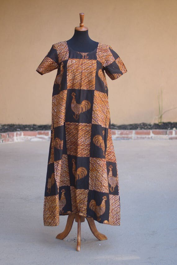 African print/ kitenge maxi dress
